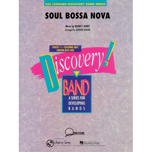 Soul Bossa Nova CB1.5 SC/PTS - Discovery Concert Band Arrangement