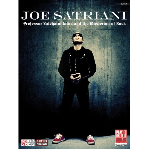 Joe Satriani Professor Satchafunkilus Guitar TAB Songbook 156 Pages