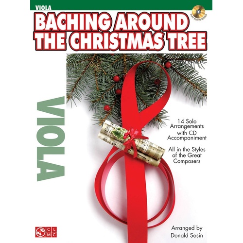 Baching Around The Christmas Tree Viola Book/CD 