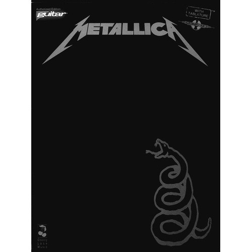 Metallica - Black Album Guitar Tab Songbook