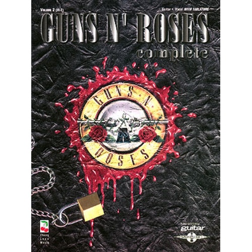 Guns N Roses Complete Vol 2 M-Z Guitar TAB (Softcover Book)