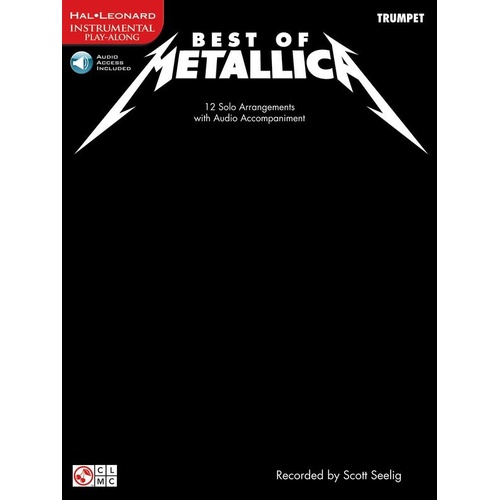 Best of Metallica for Trumpet Instrumental Play-Along Book