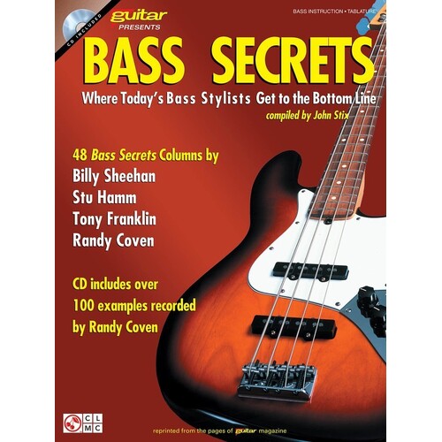 Bass Secrets Book/CD (Softcover Book/CD)