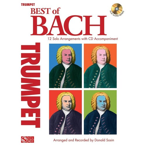 Best Of Bach For Trumpet Book/CD (Softcover Book/CD)