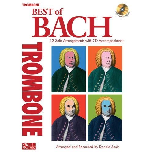 Best Of Bach For Trombone Book/CD (Softcover Book/CD)