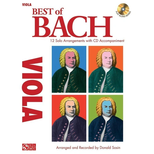 Best of Bach for Viola Book/CD