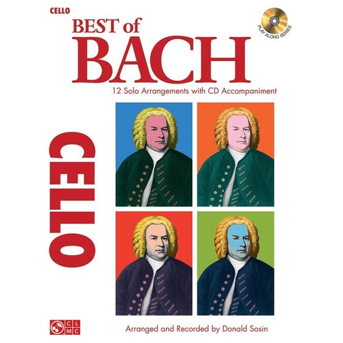 BEST OF BACH FOR CELLO Book/CD