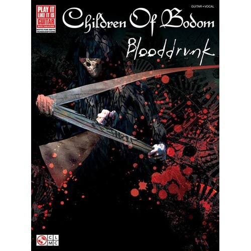 Children Of Bodom Blooddrunk Pili Guitar Vocal (Softcover Book)