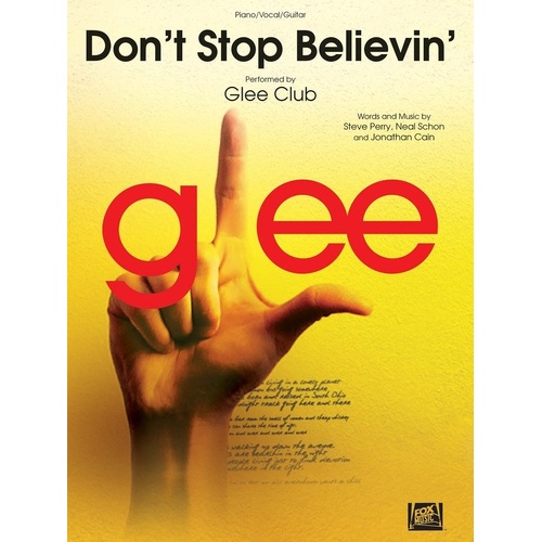 Don't Stop Believin' Sheet Music for Piano, Vocal & Guitar