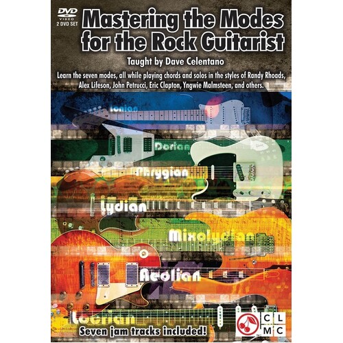 Mastering The Modes For The Rock Guitarist 2DVD (2-DVD Set)
