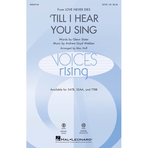 Til I Hear You Sing SATB 