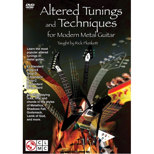 Altered Tunings and Techniques Modern Metal Guitar Dv (DVD Only)
