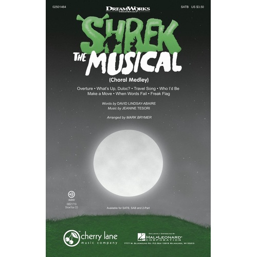 Shrek The Musical SAB (Octavo)