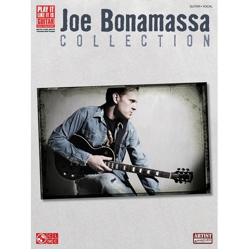 Joe Bonamassa Collection Guitar TAB Pili (Softcover Book)