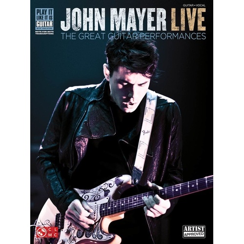 John Mayer Live Guitar Tab Songbook