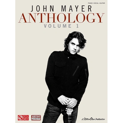 John Mayer Anthology Volume 1 PVG Songbook for Guitar and Piano, 170 Pages