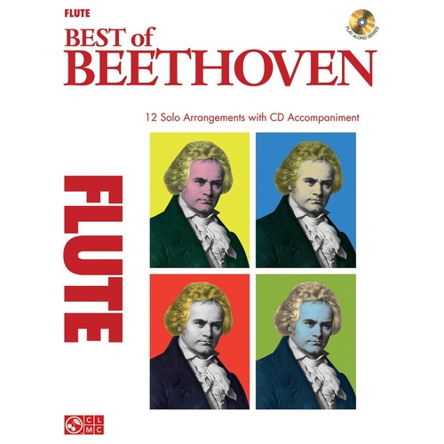Best Of Beethoven Flute Book/CD (Softcover Book/CD)