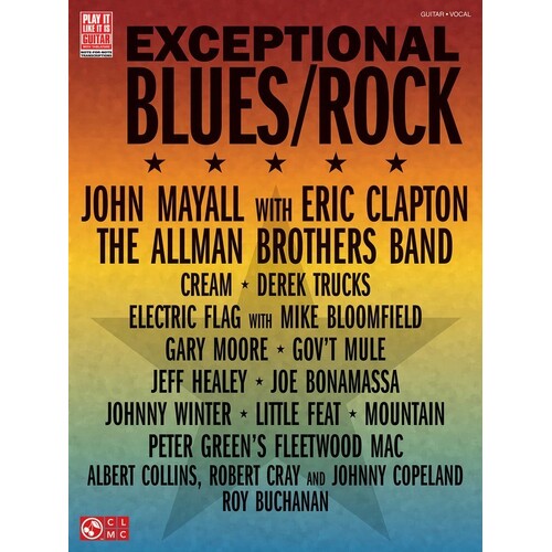 Exceptional Blues / Rock Guitar TAB Pili (Softcover Book)