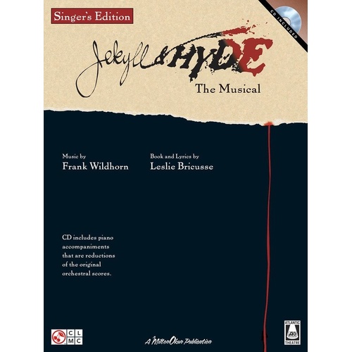 Jekyll & Hyde The Musical Singers Edition BK/CD - Vocal Sheet Music with Piano Accompaniment