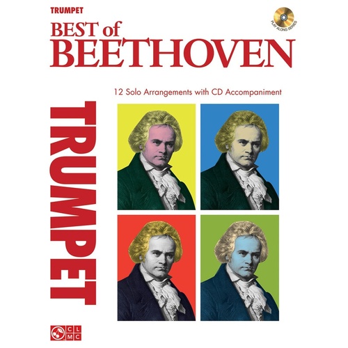 Best Of Beethoven Trumpet Book/CD (Softcover Book/CD)