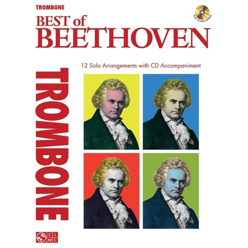 Best Of Beethoven Trombone Book/CD (Softcover Book/CD)