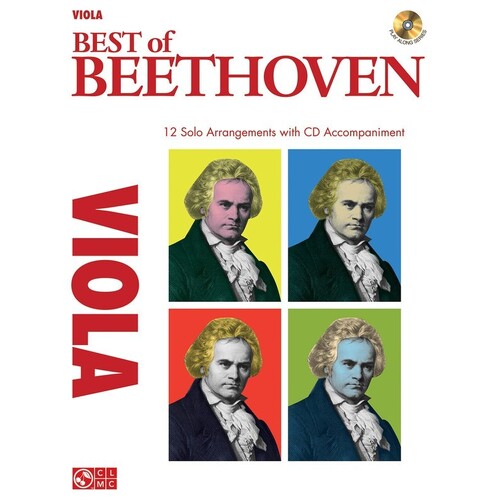 Best Of Beethoven Viola Book/CD (Softcover Book/CD)
