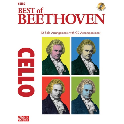 Best Of Beethoven Cello Book/CD (Softcover Book/CD)