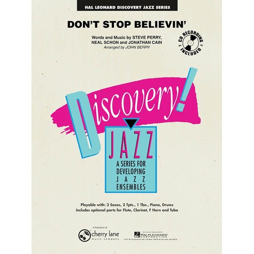 Discovery Jazz Ensemble - Dont Stop Believin 1.5 
