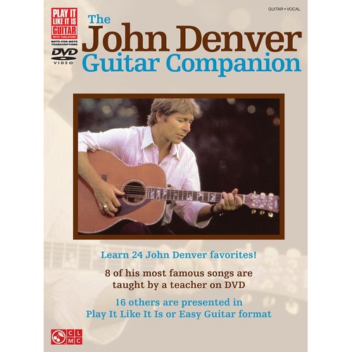 John Denver Guitar Companion Book/DVD (Softcover Book/DVD)