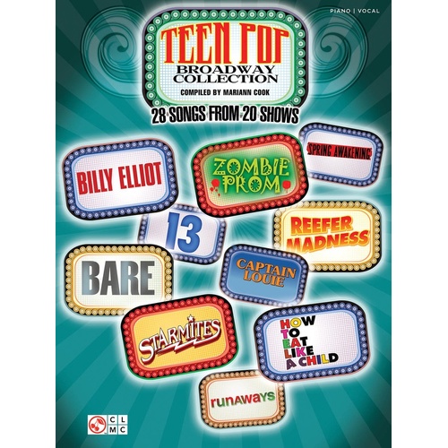 Teen Pop Broadway Collection PVG (Softcover Book)