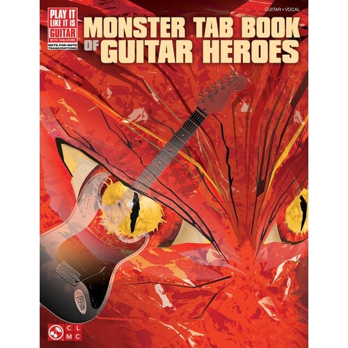 Monster TAB Book Of Guitar Heroes Guitar TAB Pili (Softcover Book)
