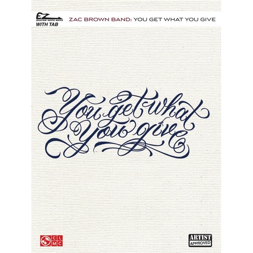 You Get What You Give Easy Guitar With Riffs (Softcover Book)