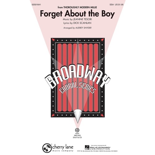 Forget About The Boy SSA (Octavo)