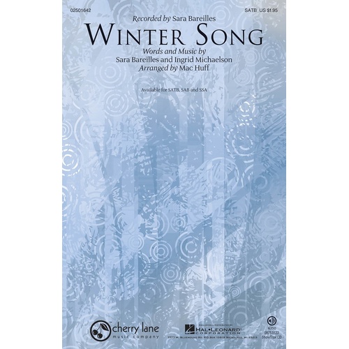 Winter Song SAB (Octavo)