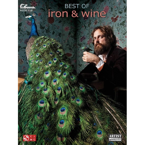 Best of Iron & Wine Easy Guitar Songbook with Notes & TAB