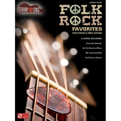 Folk Rock Favorites Strum and Sing Chords and Lyrics (Softcover Book)