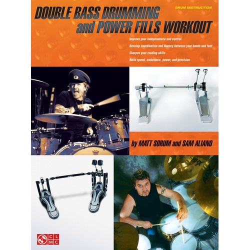 Double Bass Drumming And Power Fills Workout (Softcover Book)
