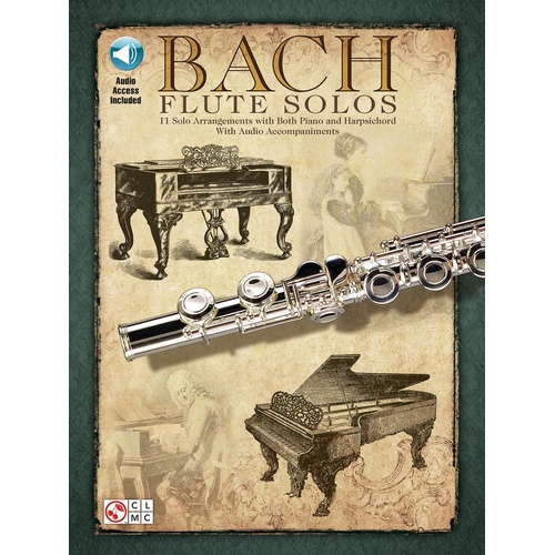Bach Flute Solos Book/Online Audio (Softcover Book/Online Audio)