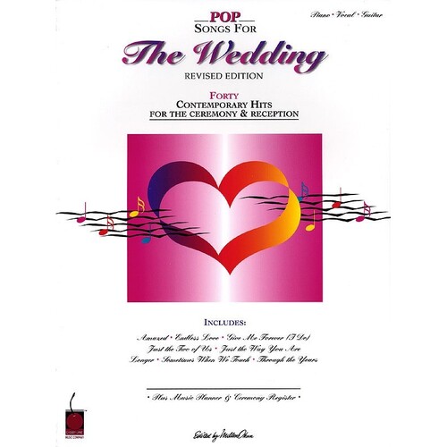 Pop Songs For The Wedding PVG (Softcover Book)