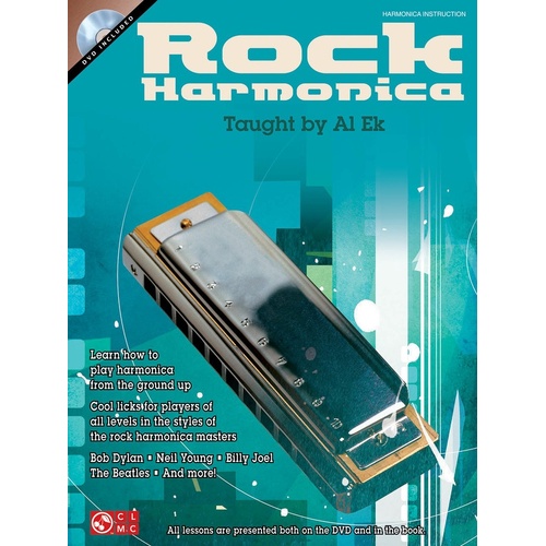 Rock Harmonica Book/DVD (Softcover Book/DVD)