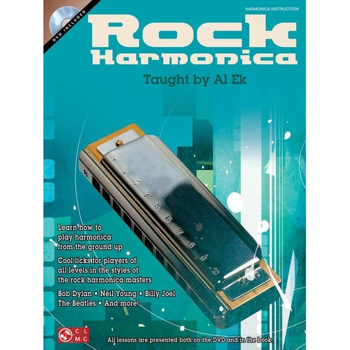 Rock Harmonica BK/DVD - Learn and Play with Lessons from 11 Rock Masters