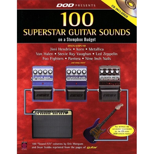 Superstar Guitar Sounds 100 Book/CD (Book/CD)
