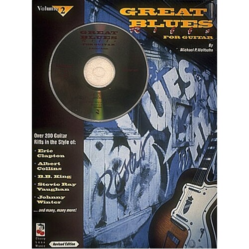 Great Blues Riffs Book 2 CD Pkg Guitar 