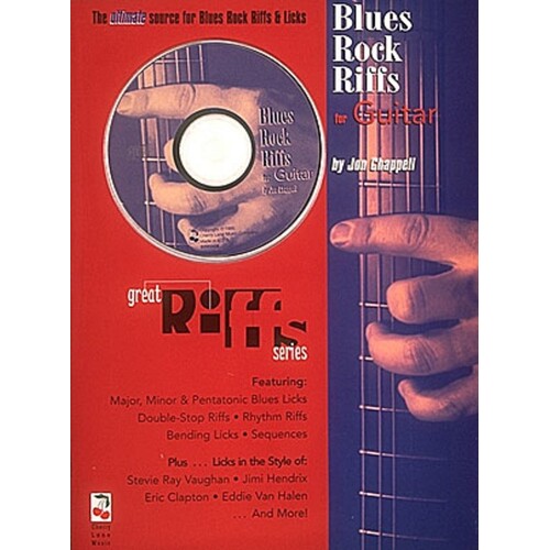 Blues Rock Riffs For Guitar CD Pkg 
