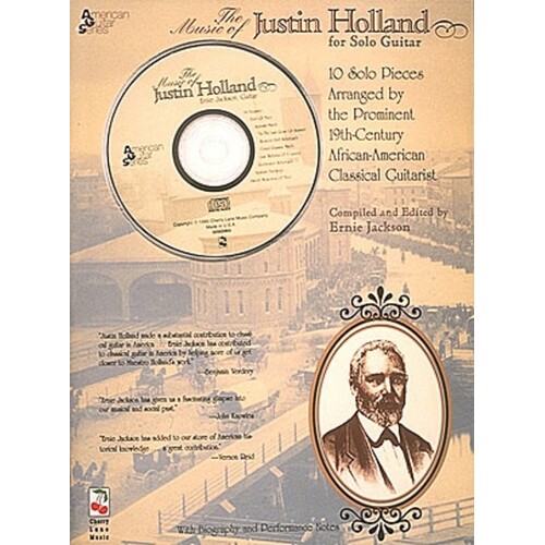 Justin Holland Solo Guitar Music CD Pkg 