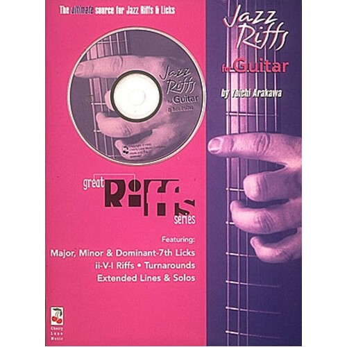 Great Jazz Riffs For Guitar CD Pkg 