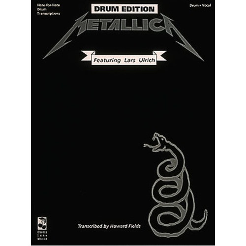 Metallica Black Book Drum 