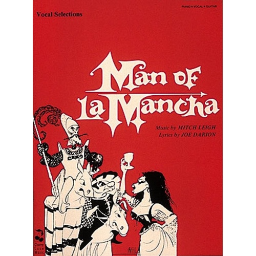 Man of La Mancha Vocal Selections Songbook for Piano and Guitar