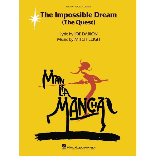 The Impossible Dream PVG Single Sheet