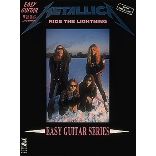 Ride The Lightning Easy Guitar (Softcover Book)